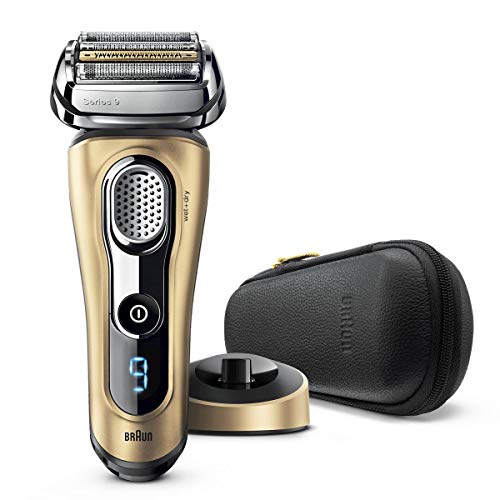 Series Shavers by Braun Series 9 9299s Electric Shaver Wet/Dry Gold Edition