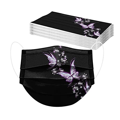 Zldhxyf 10/20/50 stuks volwassenen masker mondbescherming 3-laags dames mondbescherming wegwerp Kerstmis masker bandana halsdoek jongen mondbescherming kinderen wegwerp Kerstmis Halloween - Image 4
