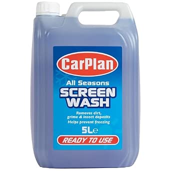 CarPlan All Seasons Ready Mixed Screen Wash, Removes Dirt, Grime, Prevents Freezing, 5 Litres - View 2