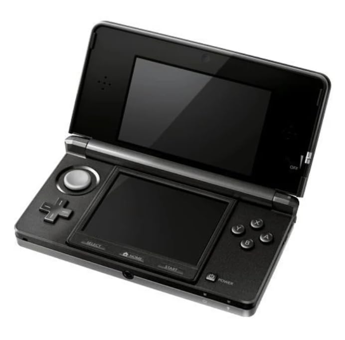 Image of XEOLAX 3DS Handheld Game Console - Includes Charger, Memory card and Stylus Region Free (Cosmo Black)