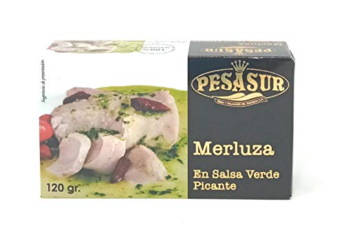 Merluza en Salsa Verde Picante Pesasur 120g