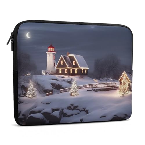 Funda para portátil de 13 pulgadas diseño Navidad impermeable miniatura 3