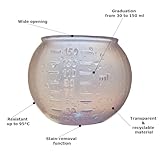 2W ORGANIC Laundry Dosing Ball For Liquid Detergent 2 In 1 With Stain-Removal Function | Transparent, Unscented, 20g, 7x7x5.5cm, Suitable For All Fabrics, Measures 30-150ml, Reusable - Image 4