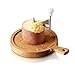 Oak Friends Cheese Curler -Girolle Stainless Steel - Best for Cheese Wheel or Chocolate - Multifunctional Rust-Proof Shredder - Manual Handheld Cheese Slicer