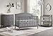 Oxford Baby Nolan 4-in-1 Convertible Crib, Dove Gray, GreenGuard Gold Certified