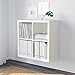Ikea Estantería Blanca Kallax, librero Ideal para cestas o Cajas