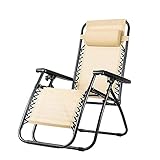 Silla de exterior de gravedad cero, sillones cama plegable, tumbona reclinable de gravedad cero para exteriores, sillas reclinables ajustables para patio, sillón reclinable plegable, pequeña sorp