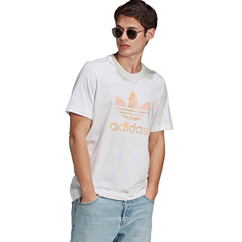 T-shirt Adidas Camo Infill blanc idéal pour vos sorties urbaines décontractées en été