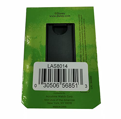 Accutime Kids LILO & Stitch Analog Quartz Wrist Watch with Small Face, Silver Accents for Girls, Boys, Kids (LAS8014AZ)4