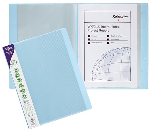 SNOPAKE Reborn protège-documents A4 24 pochettes anti-poussière