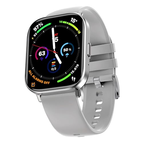 Image of Nervfit Fuel Pro S2 Premium Smartwatch with 2.02 inch TrueColor+ Display, BT Calling, AI Voice Assistant, Waterproof, Heart Rate & SpO2 Monitoring, and 100+ Sports Modes