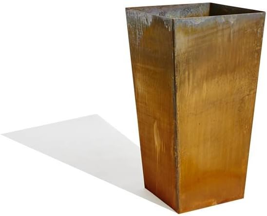 Tapered Corten Steel Planter (30 in.)