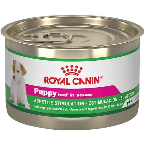 Royal Canin Canine Health Nutrition Puppy Loaf in Sauce Dog Food, 5.2 oz (Pack of 24)