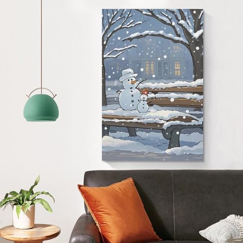 Toile murale à suspendre pour décorer un grand mur vide - 4