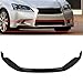 SCITOO 3PCS Front Bumper Lip Compatible for 2013-2015 for Lexus for GS-Series Base Front Lip Spoiler Glossy Black (PP) Plastic Air Dam