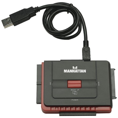 Adaptador USB 2.0 a SATA/IDE Manhattan 179195