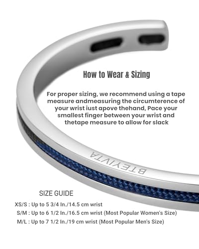 Handmade Minimalist Cuff Bracelet with Lucky Nautical Rope Inlaid Stainless Steel Cuff Unique and Stylish Bangle For Men And Women2