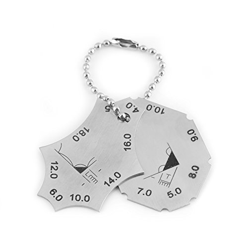 Akozon Saldatura Gauge Filet Weld a T pezzo a