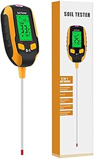 Esimen [New Upgraded] 4-in-1 Soil PH Meter, Soil Tester Moisture with Light/PH/Temperatur, Digital