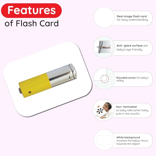 Image of My First Opposites Flash Cards for Toddlers - 24 Cards - 48 Sides, Montessori, Educational, Kindergarten, Preschool Learning Activities, Gifts for Kids, 1-4 Years Babies, Fun & Educational Flashcards