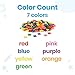 hand2mind Plastic Square with 7 Color Tiles, Color Sorting, Math Counters, Counting Manipulatives, Colored Plastic Squares, Math Manipulatives, Bingo Chips, Game Tokens, Tiles Learning (Set of 400)