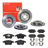 Bremsen Set Bremsscheiben Bremsbeläge Brembo vorne für Ford Mondeo S-Max Galaxy