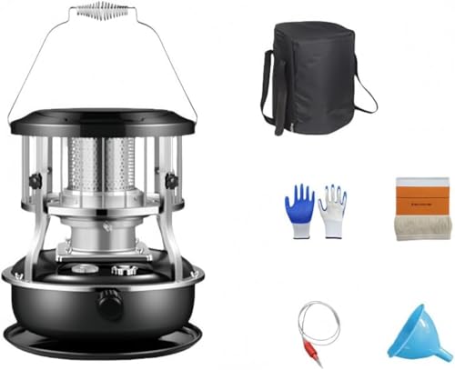 AOBOPO 石油ストーブ 石油炉 対流式石油炉 灯油ストーブ 小型コンパクトで軽量 持ち運びやすく収納袋付き 灯油使用で省エネ 急速加熱炉機能とコールド保護 温度自由調節可能 多機能炉として屋内 屋外 中庭 キャンプストーブに活用可 寒冷時の暖房に最適