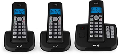 BT BT3560 TRIO Cordless Phone with Answering Machine ( Hands Free Functionality )