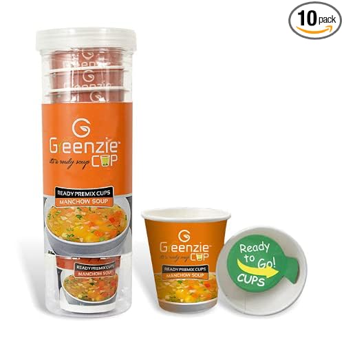 Greenzie Ready to Drink Manchow Soup Premix Cups