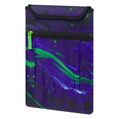Baagl Laptop Hülle 15 Zoll Laptoptasche Kinder Jungen - Fussball Champion