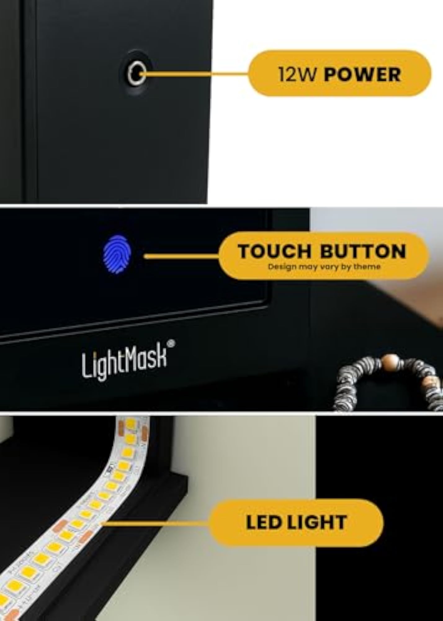 Shiv The Radiant Protector Shadow Box Frame with Light & Sound