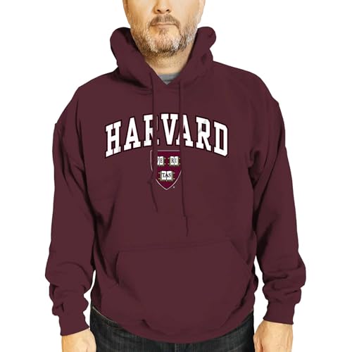 Campus Colors NCAA Adult Arch & Logo Gameday Hooded Sweatshirt - Multiple Teams, Sizes
