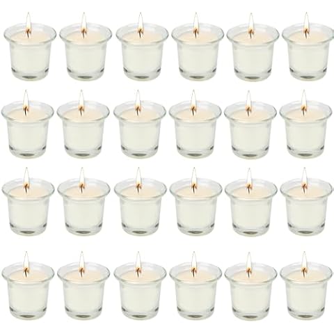 Soft Breeze 24 Pack Votive Candles Cover