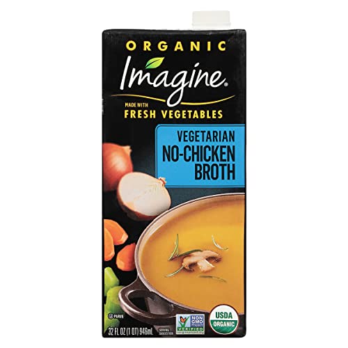 Imagine Organic Low Sodium Vegetarian Broth With No-Chicken