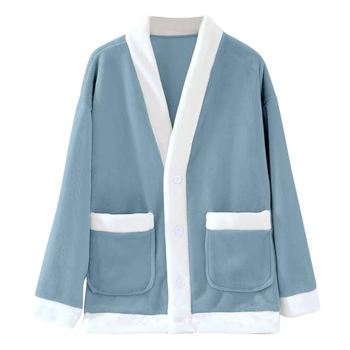 Suéter de punto suave tipo cárdigan largo mujer chaqueta de manga larga premium casual 4