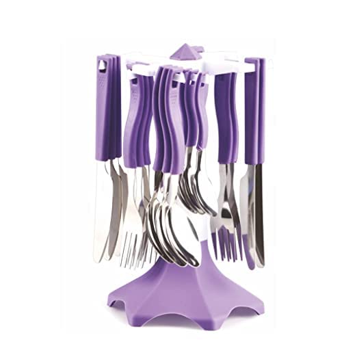 PARAMHANS select Trendy Cutlery Set 24 Pieces Stainless Steel Fork