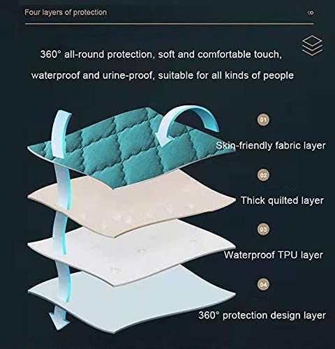 Magcor Full Size Mattress Protector Waterproof Super Soft Lightweight Breathable Noiseless Premium Fitted Sheet Stretches Up To 12 Inches 59"X79" Camel #TOP2