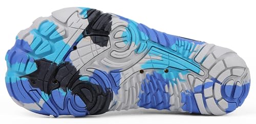 Image of Kids Water Shoes Boys Girls Quick Dry Aqua Socks Barefoot Beach Pool Swim Hiking Lightweight Non-Slip Outdoor