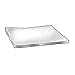 Felt Sheet, F1, 1/4 in Thick, 12 x 12 in