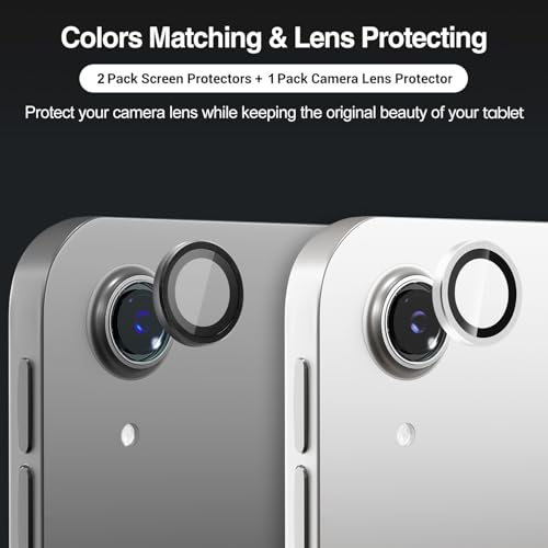 ProCase 2 Pack Screen Protector for Galaxy Tab S11 2025 11 inch X730 X730N X736 + 1 Pack Camera Lens Protector, Clear Tempered Glass Film Compatible with S Pen -Gray by ProCase - Image 2