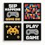 Pixel Sip Play