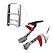 MetieFasia 2Pcs Extension Rung Locks Directly Replace Home Use Reliable Wear Resistant Ladder Parts, Large Rung Locks