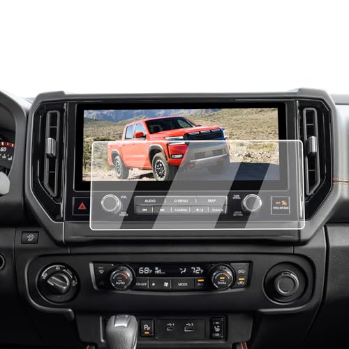 Protecteur d'écran Nissan Frontier 2025 en verre trempé mat 9H premium par ECOZEN