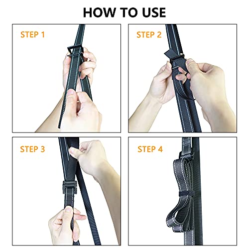 CAEEKER 28/32 mm gymnastiekring met verstelbare riemen Crossfit Home Gym Fitness Pull Ups krachttraining… - Image 6