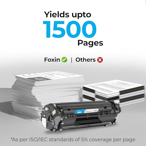 Image of Foxin FTC 337 Black Laser Toner Cartridge for HP & Canon Printers - HP M125, M125nw, M125a, M127, M127fw, M127fn, M201, M225 | Canon MF211, MF212w, MF216n, MF217w, MF222dw, MF224dw, MF226dn, MF229dw