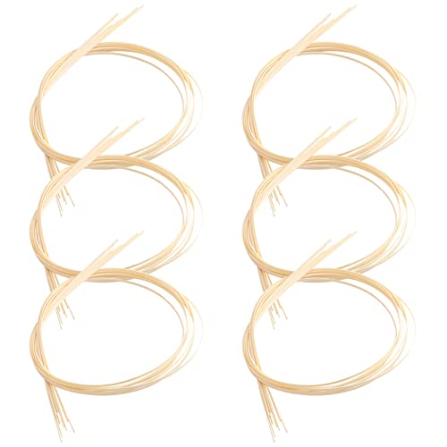 HANABASS 10PCS White Abs Guitar Binding Purfling Strips for Acoustic Classic Guitars Durable Replacement for Luthiers