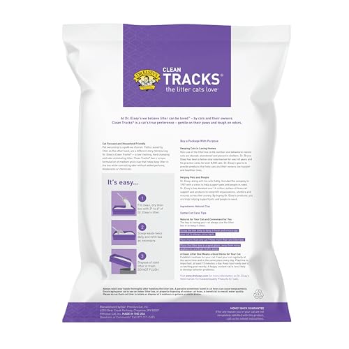 Dr. Elsey's® Clean Tracks Clumping Clay Cat Litter 40 lb. Bag