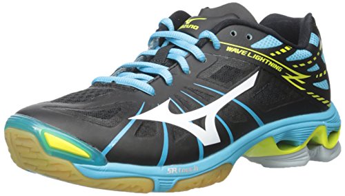 Mizuno wave lightning z black alaskan blue Clearance