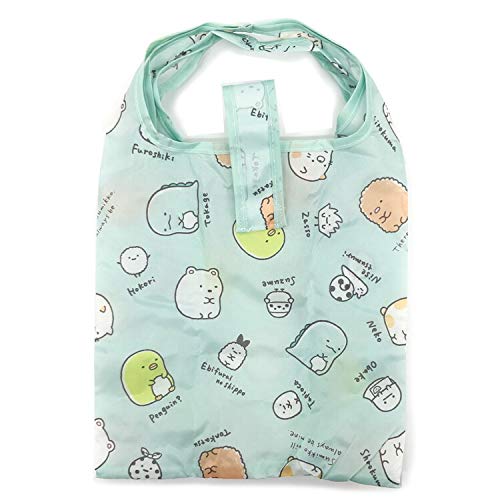 すみっコぐらし抗菌 ショッピングバッグ SS/ブルー サンエックス