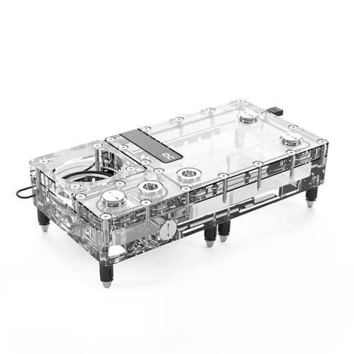 Depósito plano Alphacool Core Flat Reservoir 240 Derecha D5/VPP con flujo optimizado